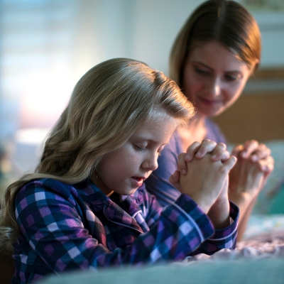Mother and Daughter Bedtime Prayer